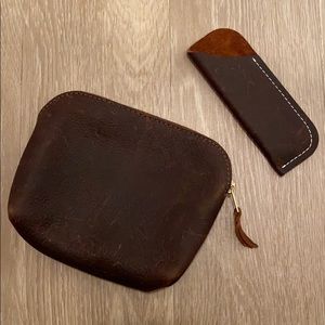 Chic Sparrow Simple Pouch and pen holder